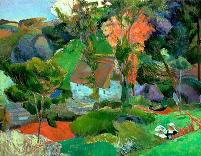 Landscape Paul Gauguin